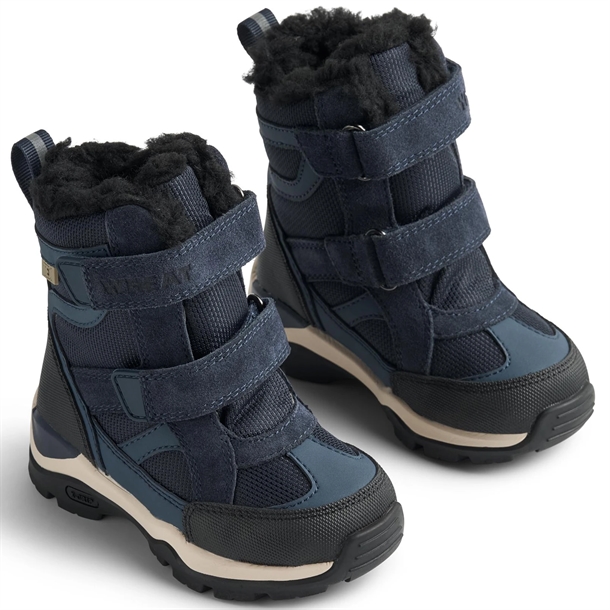 Wheat Vinterstøvler Trailor Tex Navy