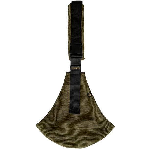 Wildride Bæresele Velvet Olive Green Rib