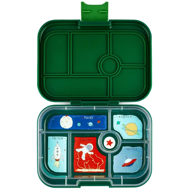 Yumbox Madkasse Bento Original   Rum Explore Green