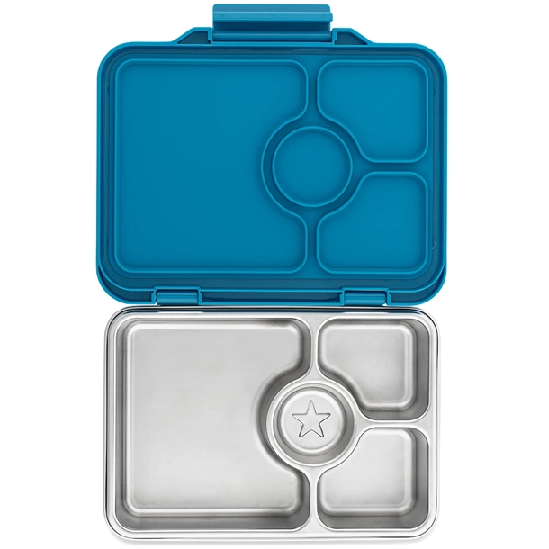 Yumbox Madkasse Stål Prêt   Rum Normandy Blue
