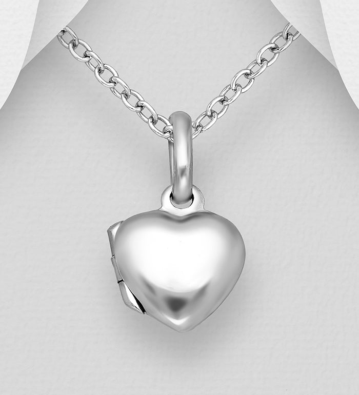 Halskæde Med Hjerte Medaljon