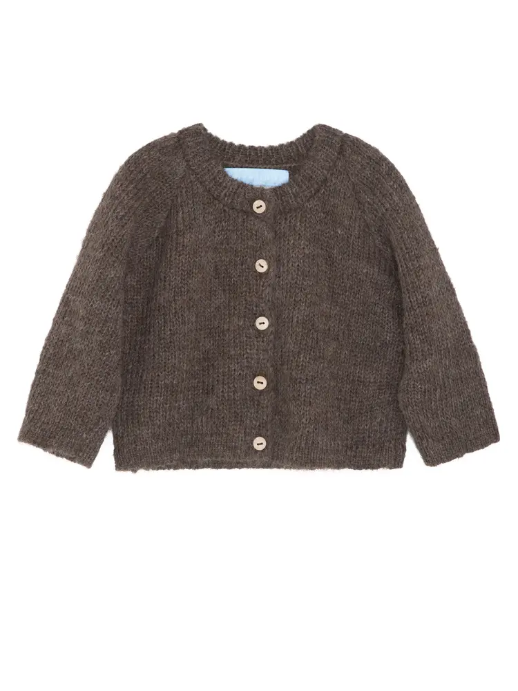Alpaca Uld Suri Cardigan Pine Cone 86   18 Mdr