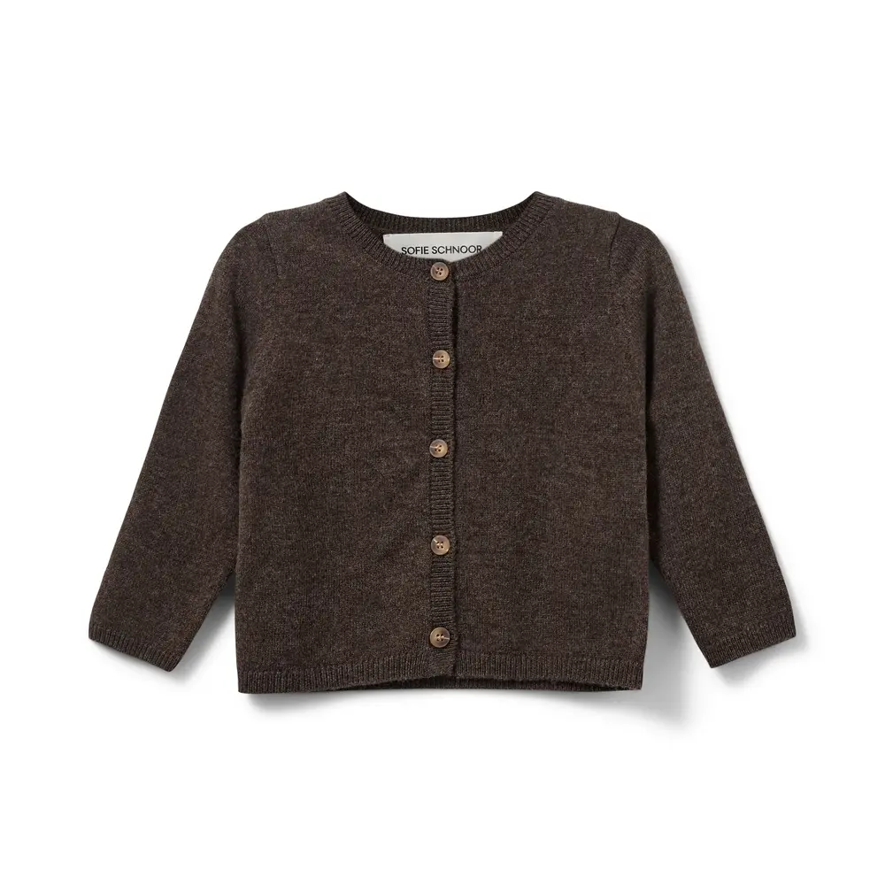 Cisse Cardigan Brown Fudge 74