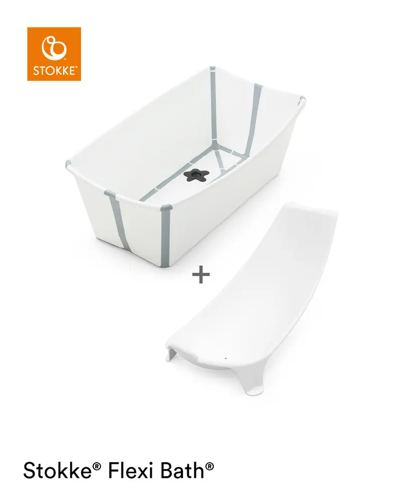 Flexi Bath Og Newborn Support Hvid