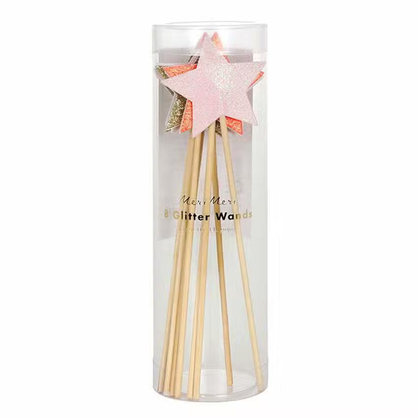 Meri Meri Kagetopper Glitter Stjerner   Pak