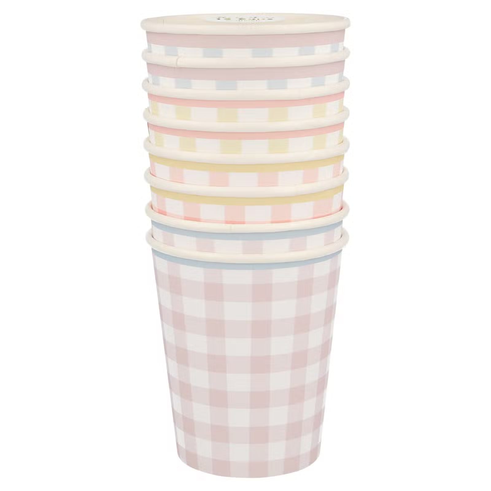 Meri Meri Papkrus Gingham   Pak