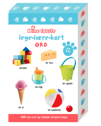 Mine Første Lege-lære-kort: Ord