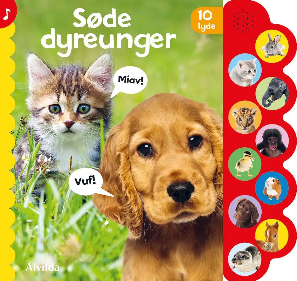 Alvilda Søde Dyreunger 10 Lyde