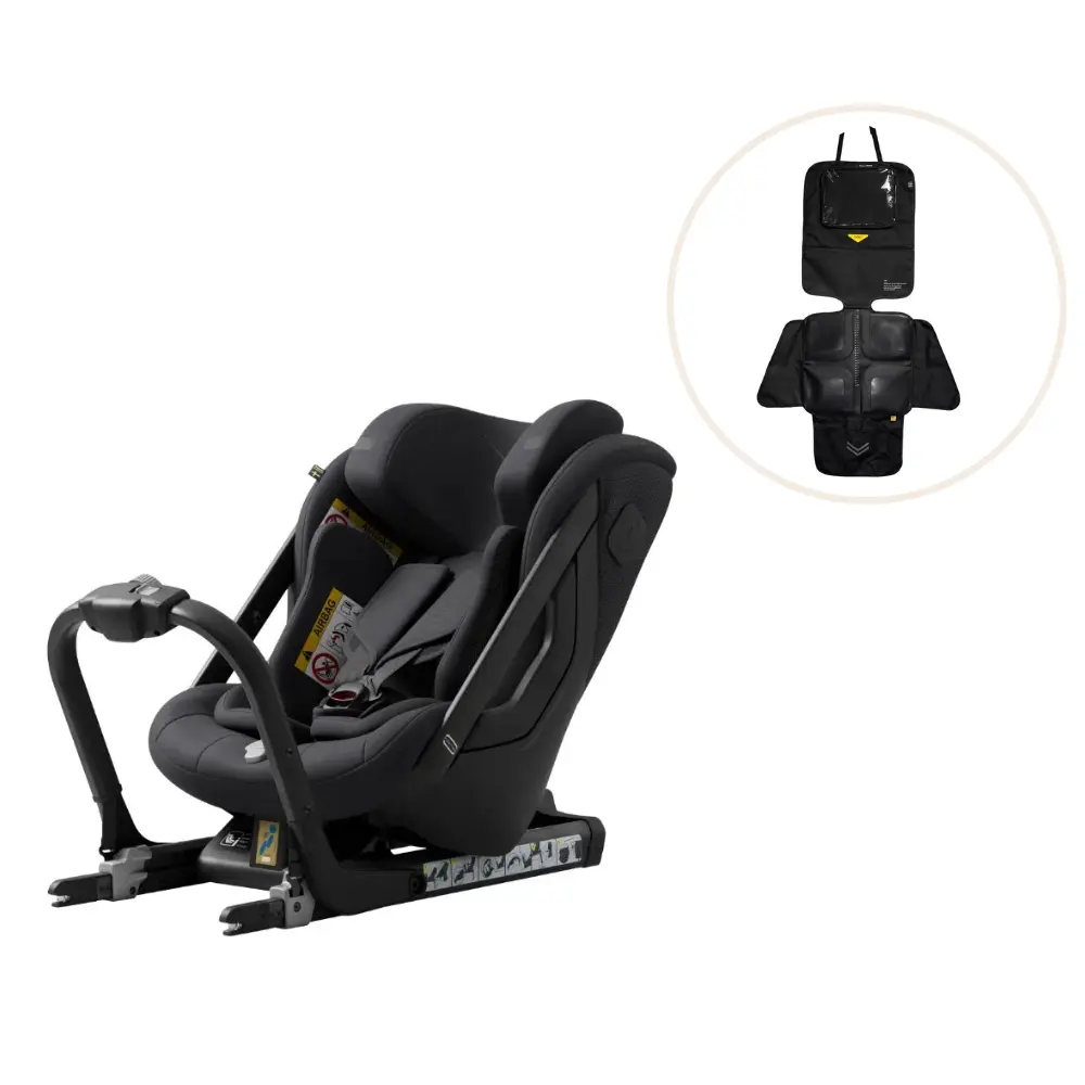 One Inkl Seat Protector Coastal Storm Black