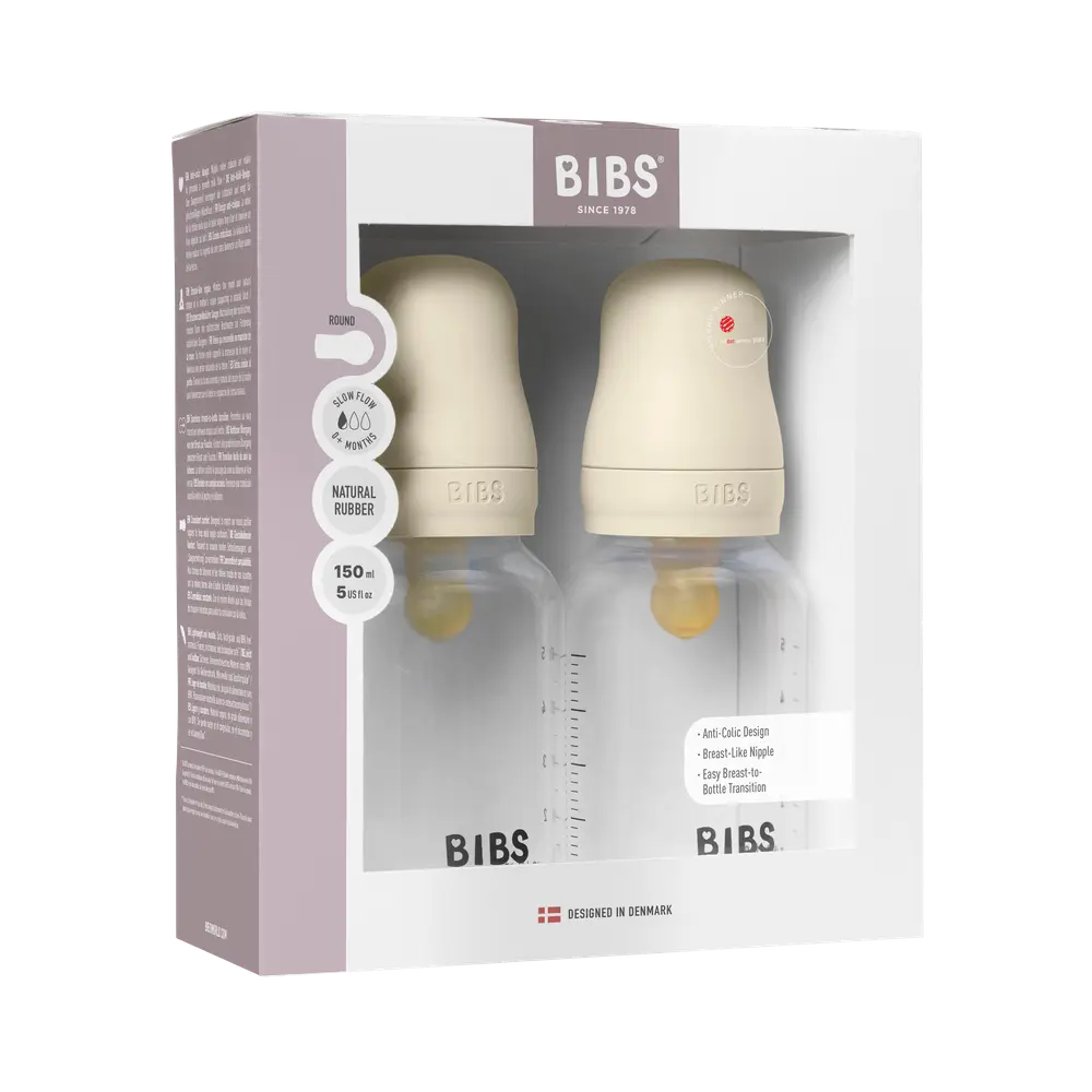 Baby Bottle Latex Pack 150 Ml Ivory