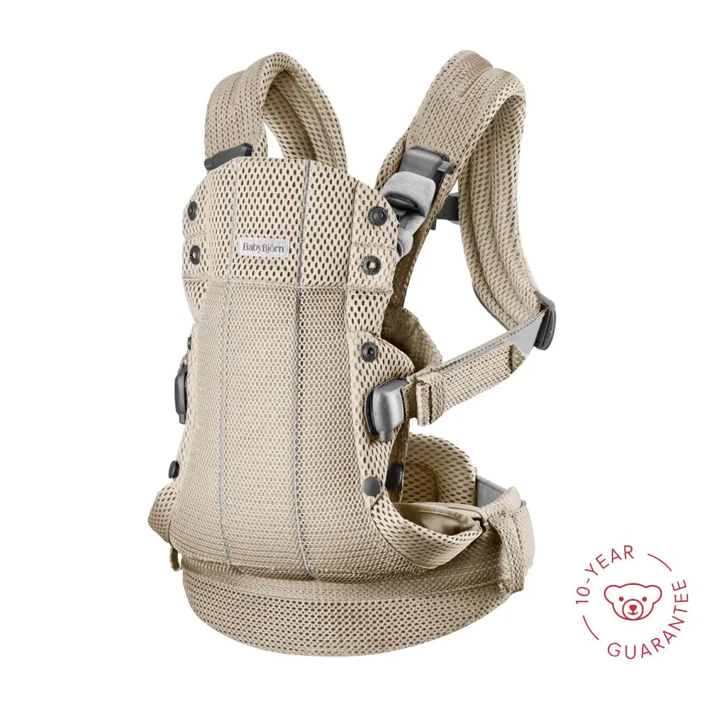 Bæresele Harmony 3d Mesh Gråbeige