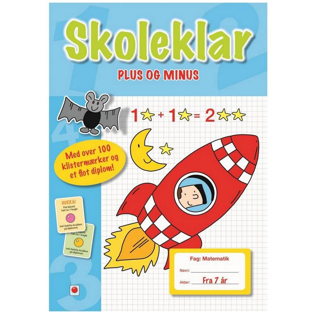 Bolden Skoleklar Plus Og Minus