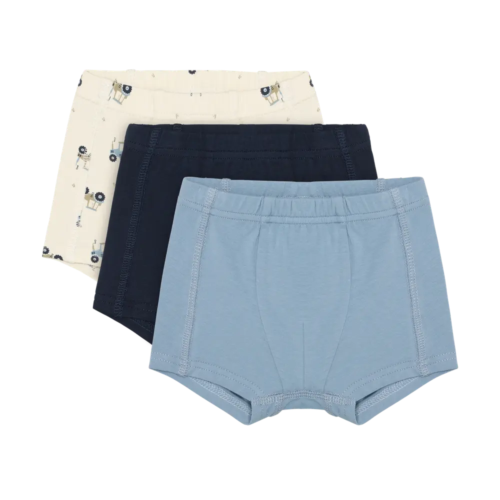 Boxershorts Pak Faded Denim 80