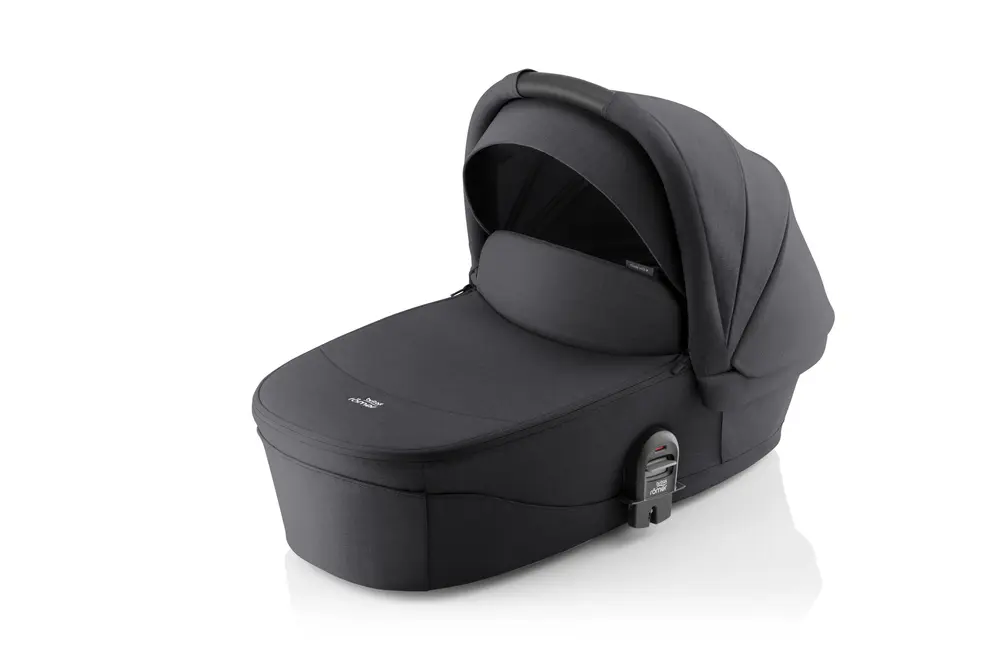 Smile 5z Carrycot Style Carbon Black