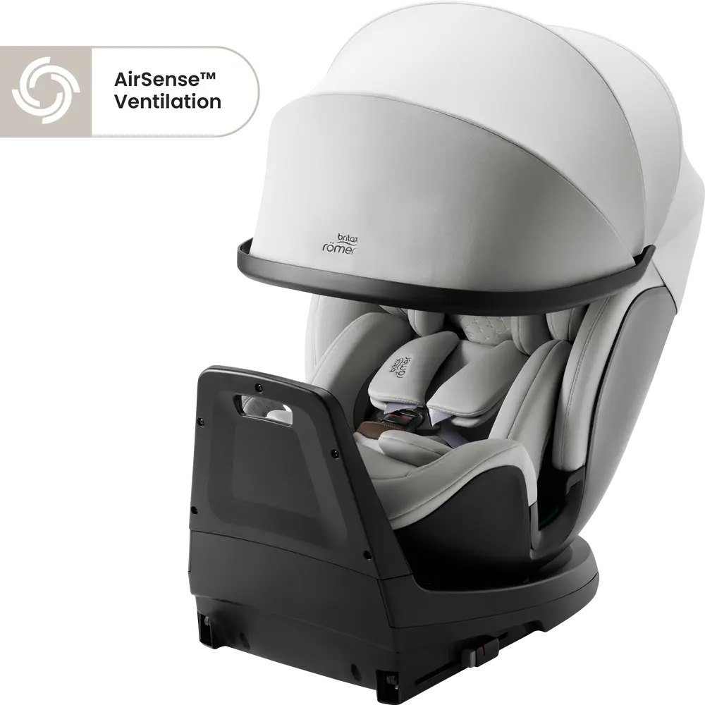 Britax Römer Swivel-grow Max Air Autostol Lux Linen Grey