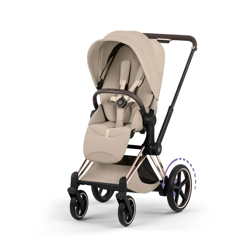 Cybex -priam Klapvogn Style Cozy Beige Rosegold