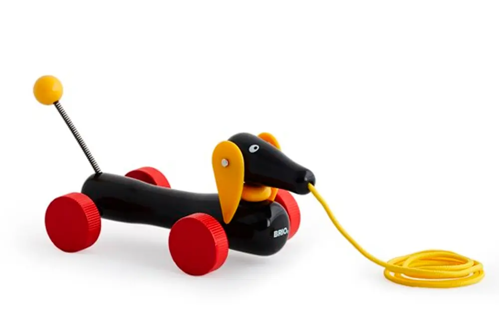 Dachsie Hund Pull Along Fscâ