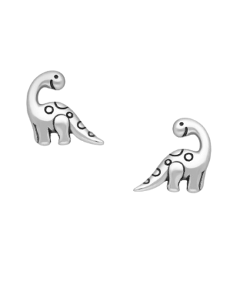 Dino ørestikker Sølv