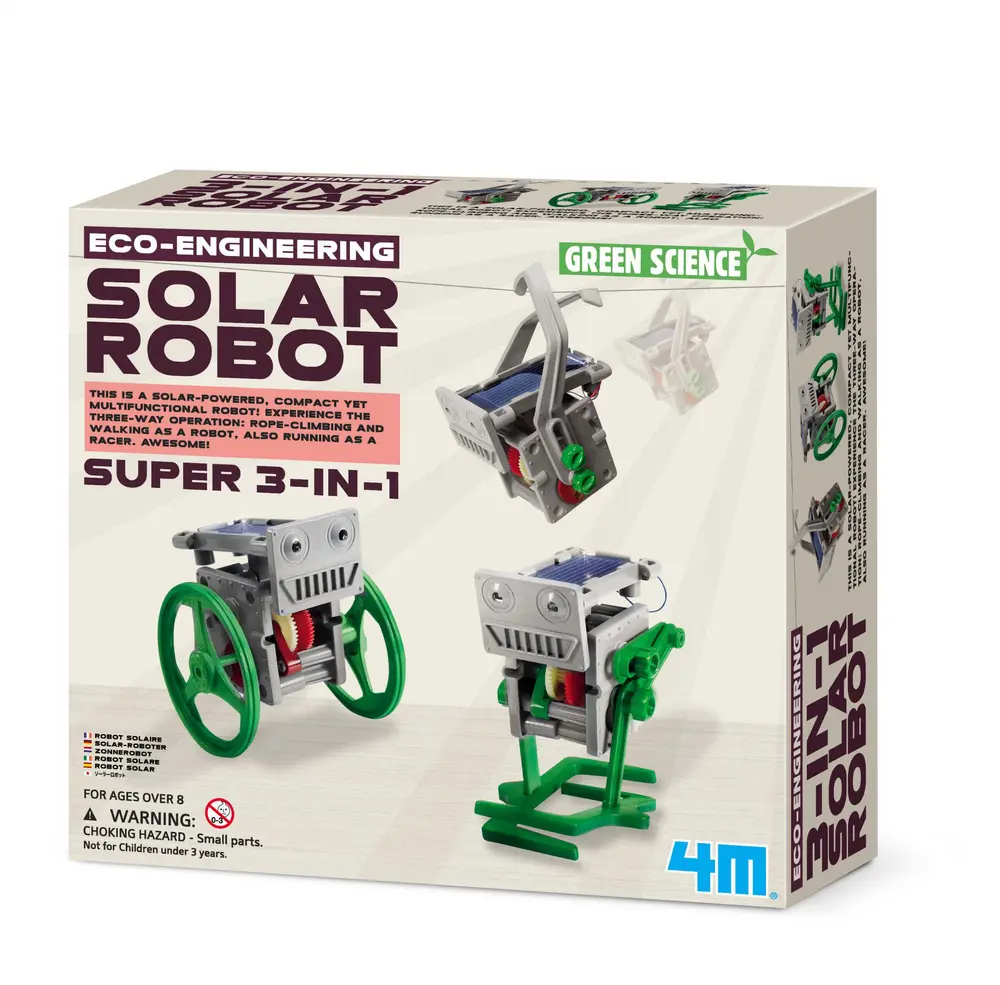 Eco-engineering -in- Mini Solar Robot