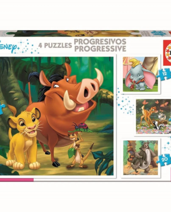 Educa Puslespil Disney Animals
