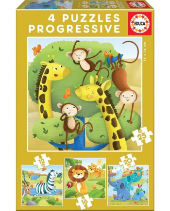 Educa Puslespil Wild Animals