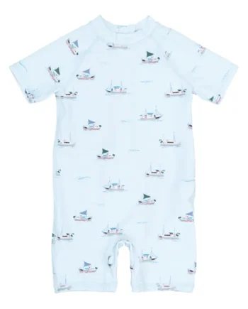 Emmet Badedragt Illusion Blue Boat Aop 86 92