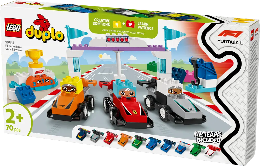 F1-teams Med Racerbiler Og Kørere 10445