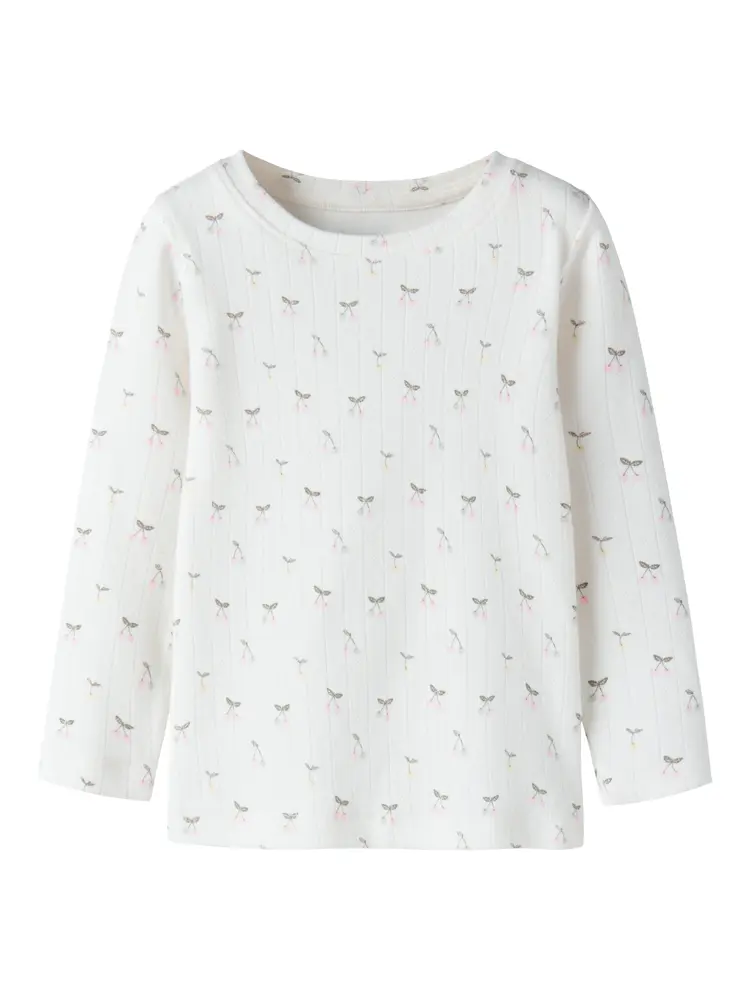 Ficherry Slim Bluse Cloud Dancer 92