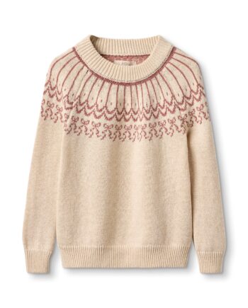 Fliink Nova Bow Pullover Sandshell 86 Cm