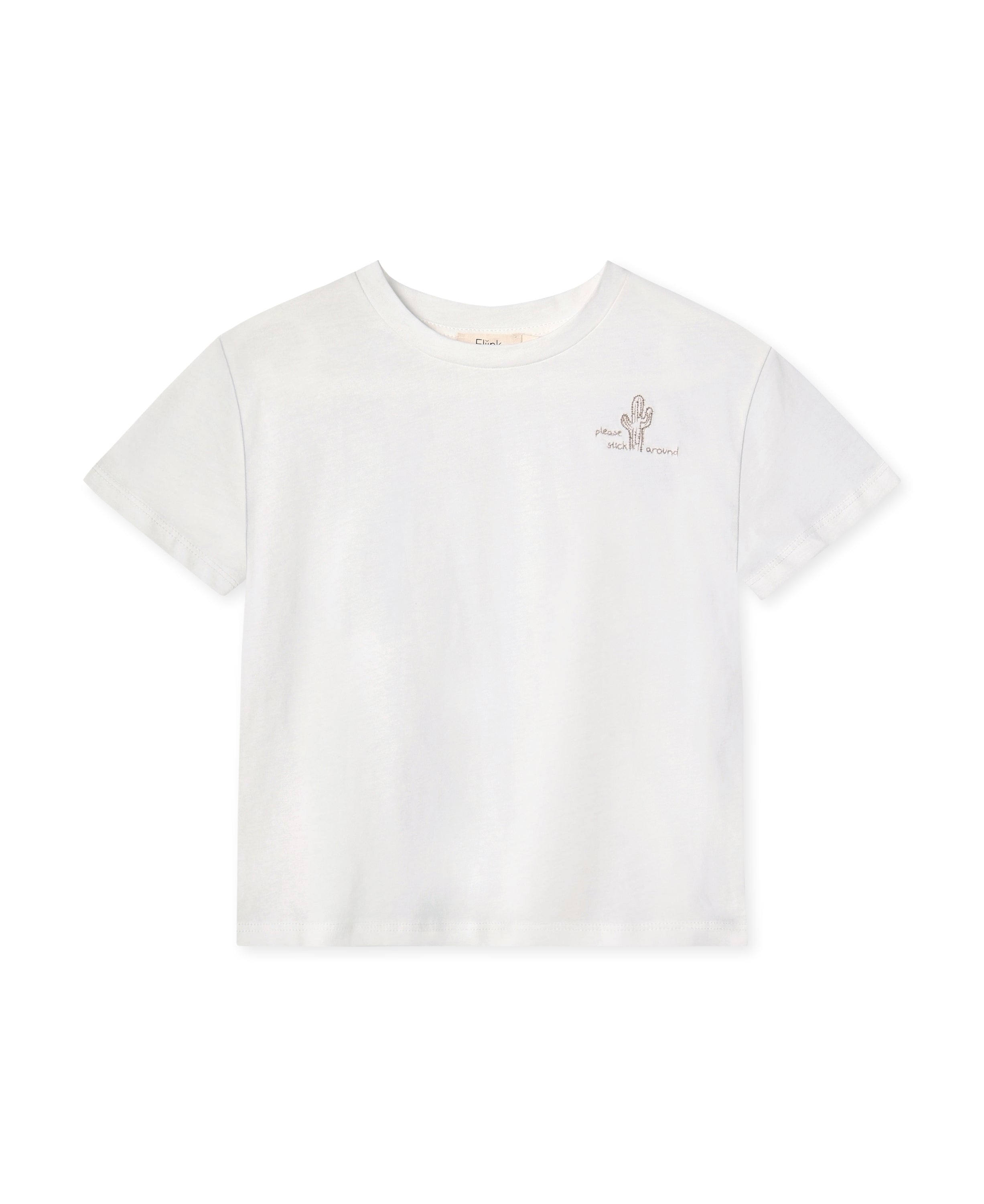 Fliink Sommer Cactus -shirt Cloud Dancer 80 Cm