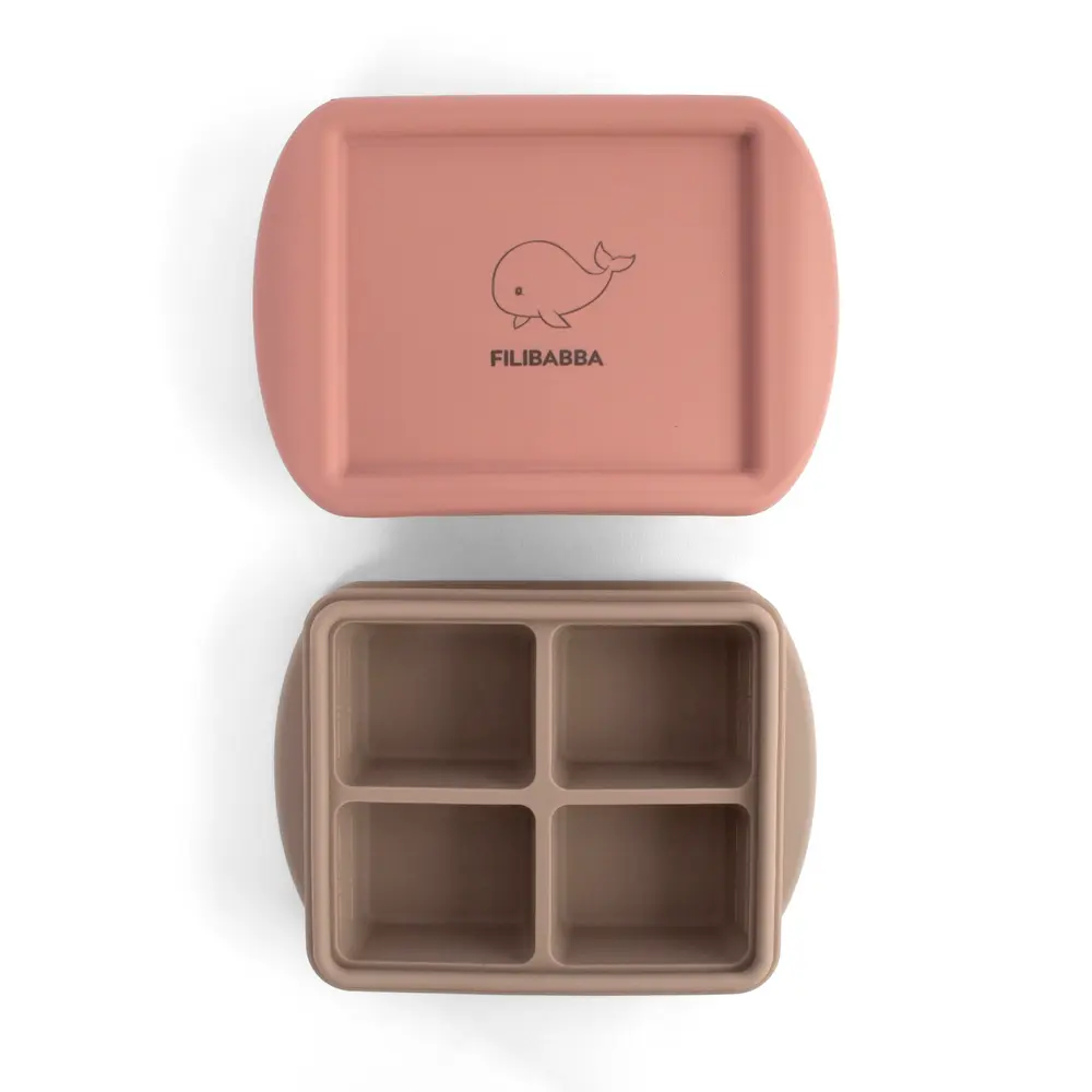 Frysebakke Til Babymad 4x65 Ml -pak Rose Mix