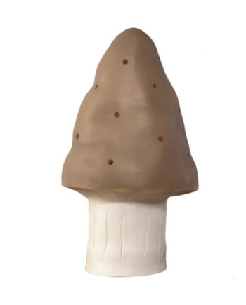 Heico Lamper Lille Svampelampe Chokolade