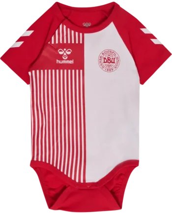 Hummel Mini Dbu Stripy Kortærmet Body Tango Red 86