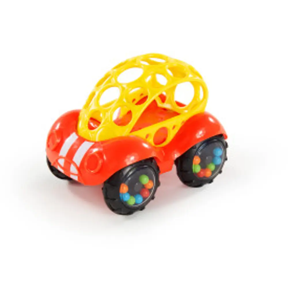 Legetøjsbil Rattle Roll Buggie Rød