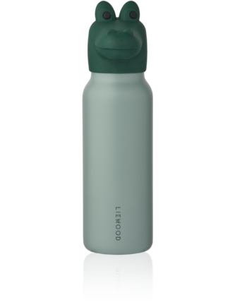 Liewood Falk Vand Flaske    Krokodille Peppermint   Garden Green