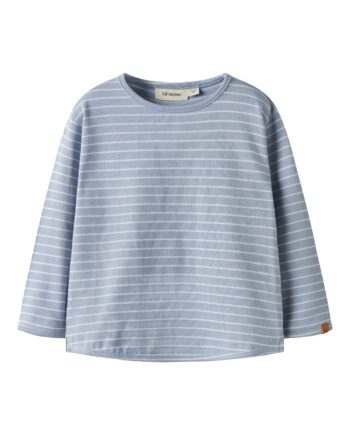 Lil Atelier Baja Ls Loose Top Zen Blue 92 Cm