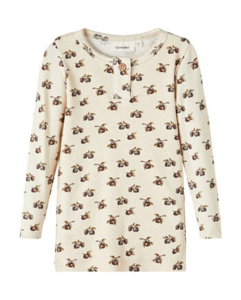 Lil Atelier Bluse Gaya Slim Top Fog 92 Cm