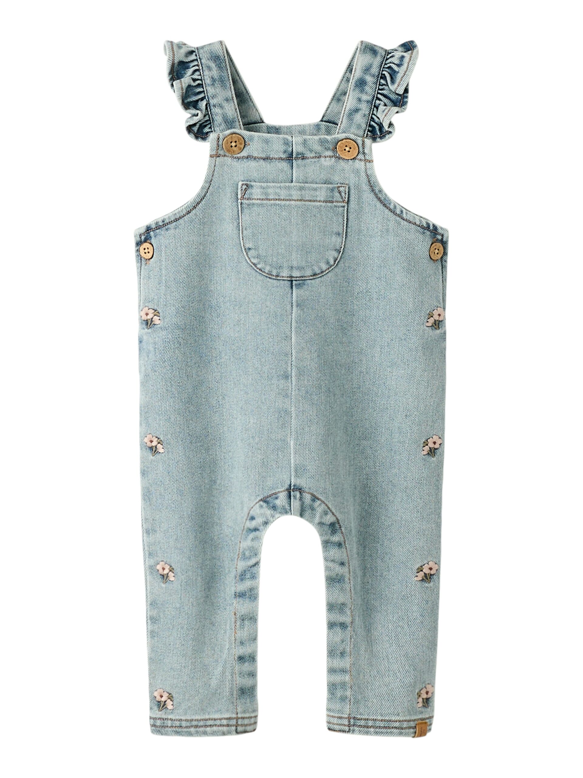 Lil Atelier Darleee Loose Overall Medium Blue Denim 56 Cm