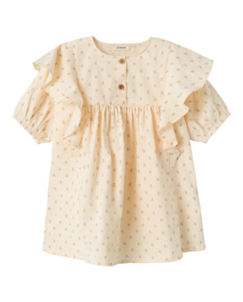 Lil Atelier Famaja Loose Dress Turtledeove 92 Cm