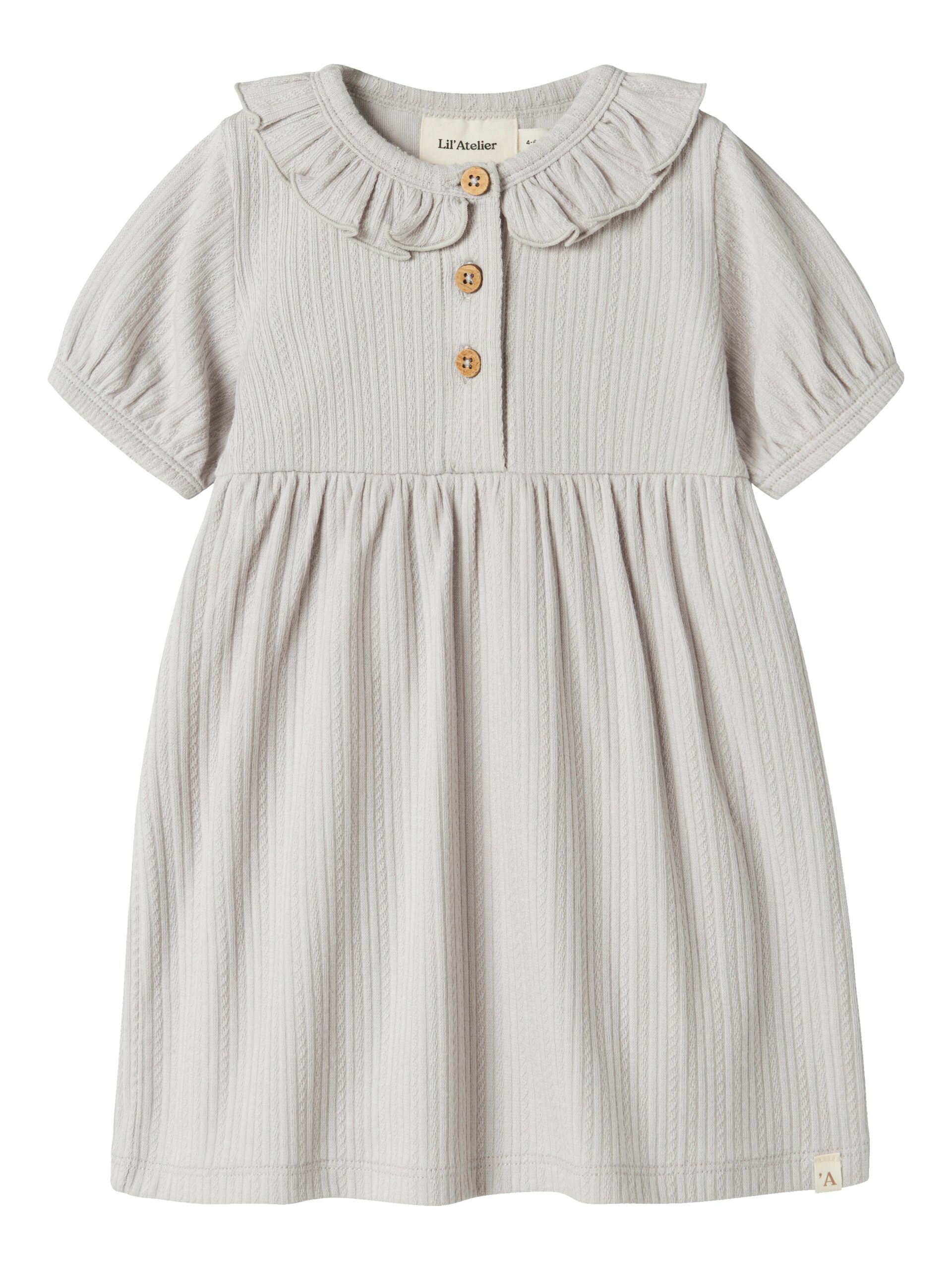 Lil Atelier Fleura Ss Body Dress Vapor Blue 56 Cm