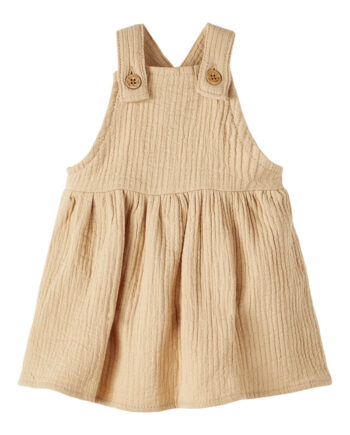 Lil Atelier Frino Loose Dress Warm Sand 56 Cm