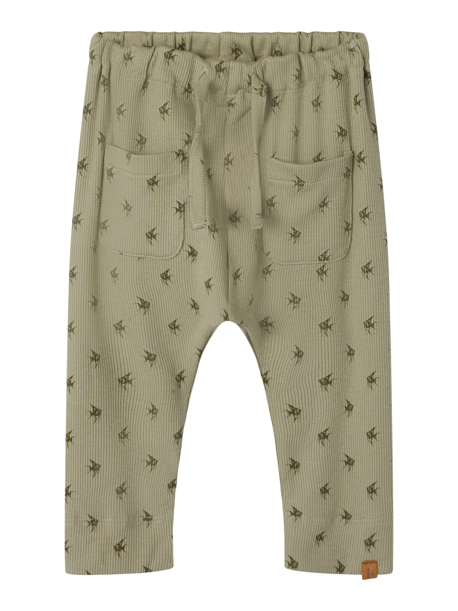 Lil Atelier Gago Kem Loose Pants Moss Gray 56 Cm