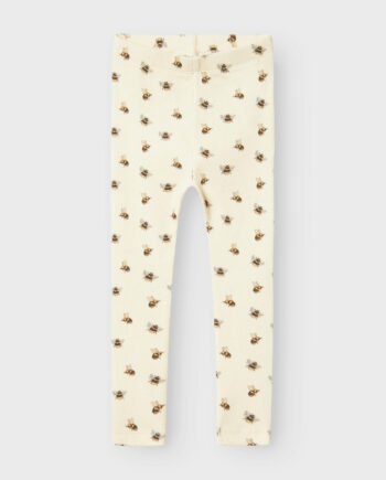 Lil Atelier Gavo Kye Slim Leggings Med Humlebi Turtledove 92 Cm