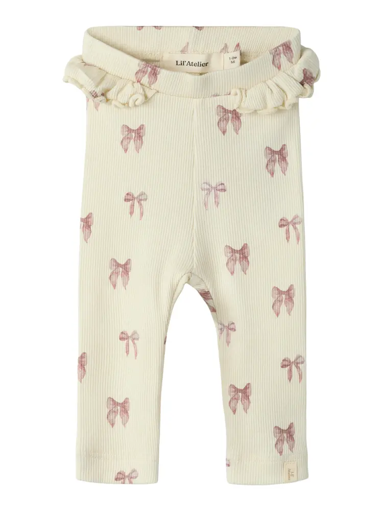 Lil Atelier Gavo Slim Leggings Turtledove 56