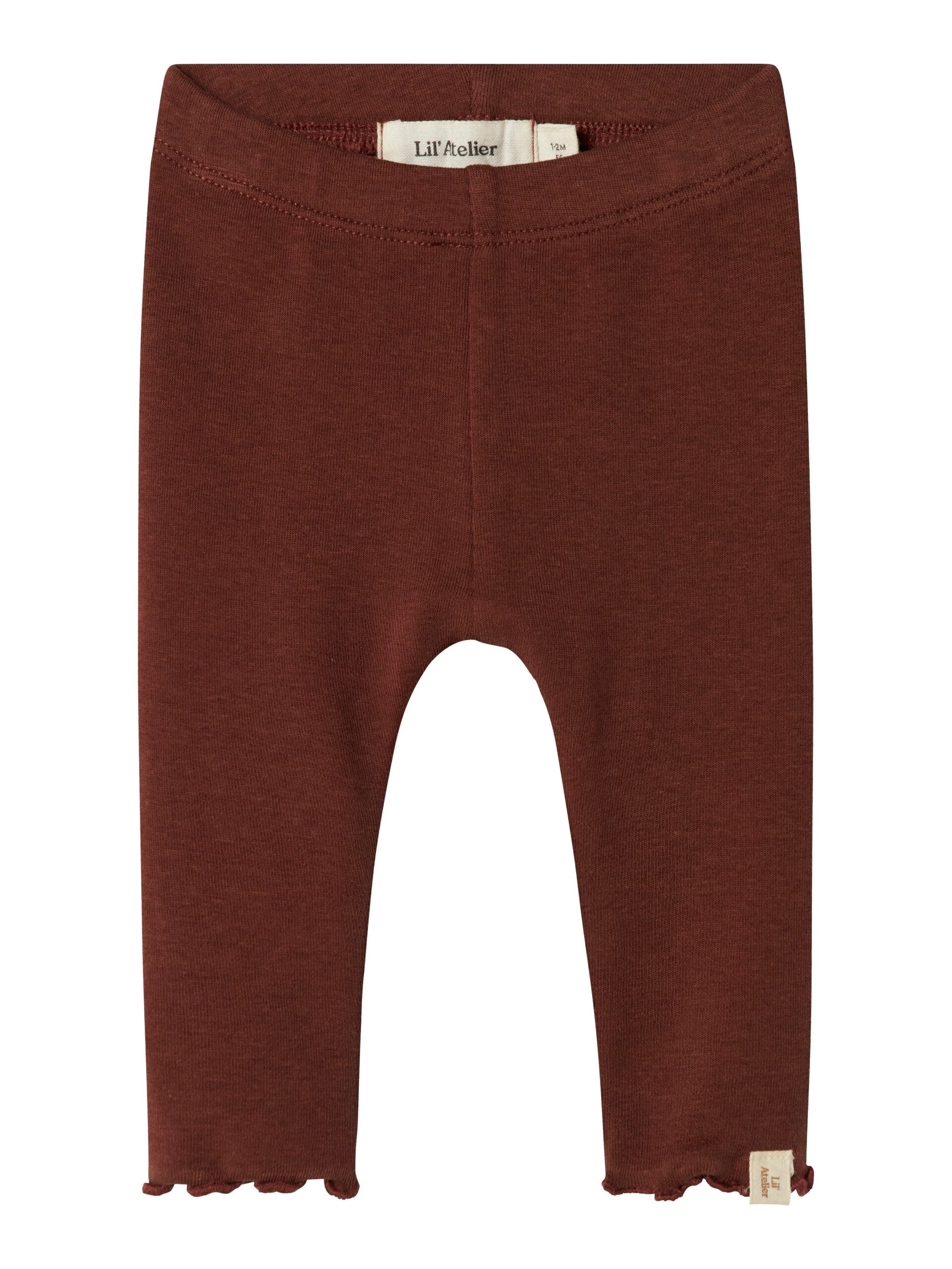 Lil Atelier Gayo Fia Slim Leggings Hot Chocolate 56 Cm