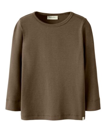 Lil Atelier Gayo Ls Slim Top Shitake 92 Cm
