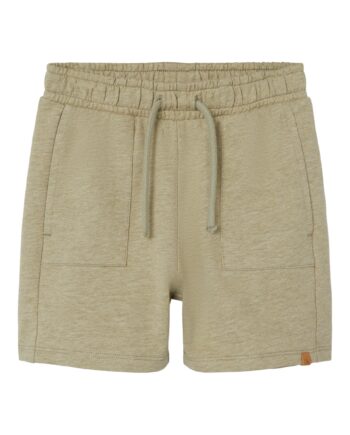 Lil Atelier Homan Loose Sweat Shorts Sage 92 Cm