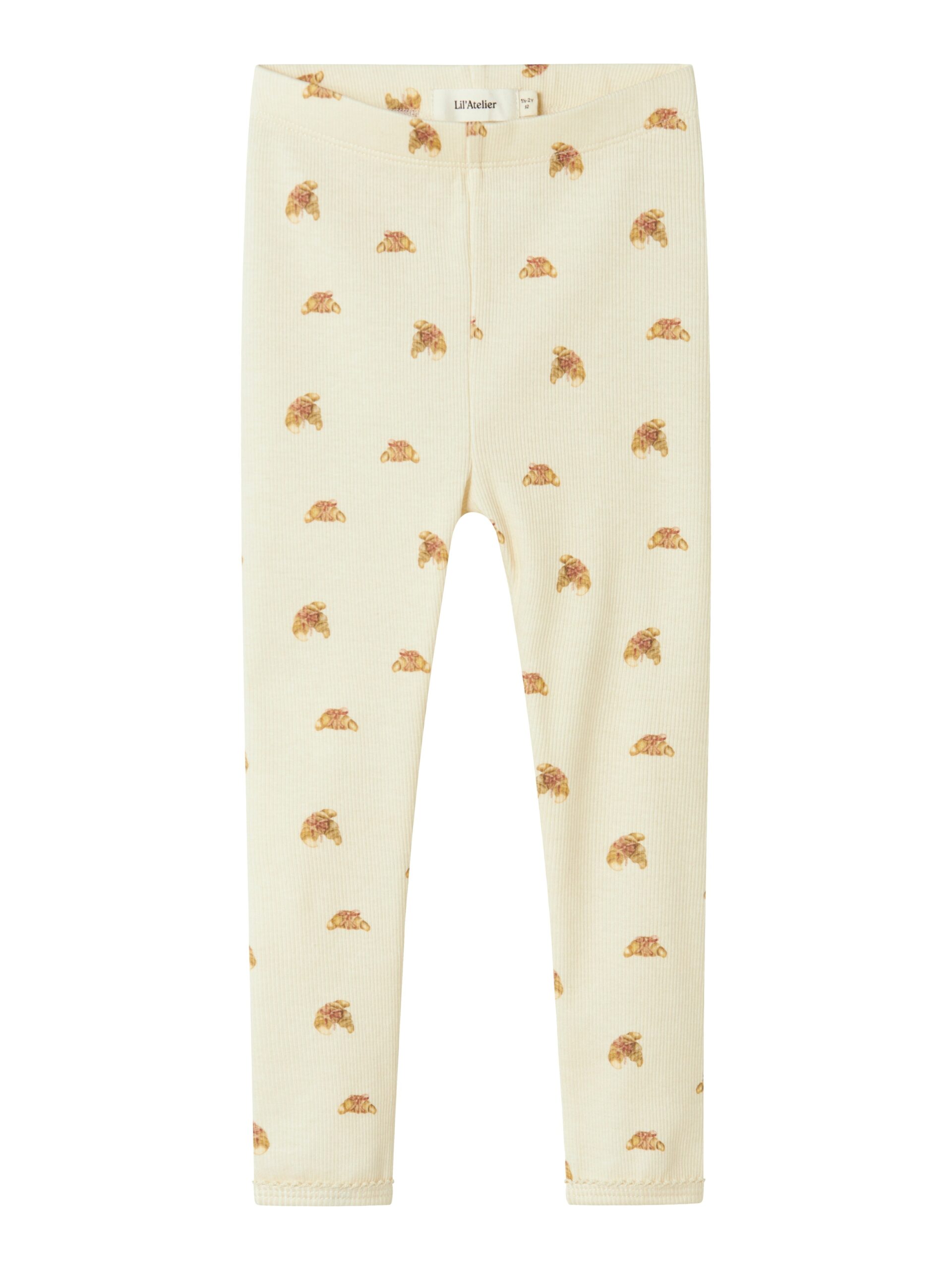 Lil Atelier Lavo Eki Leggings Turtledove Croissant 92 Cm