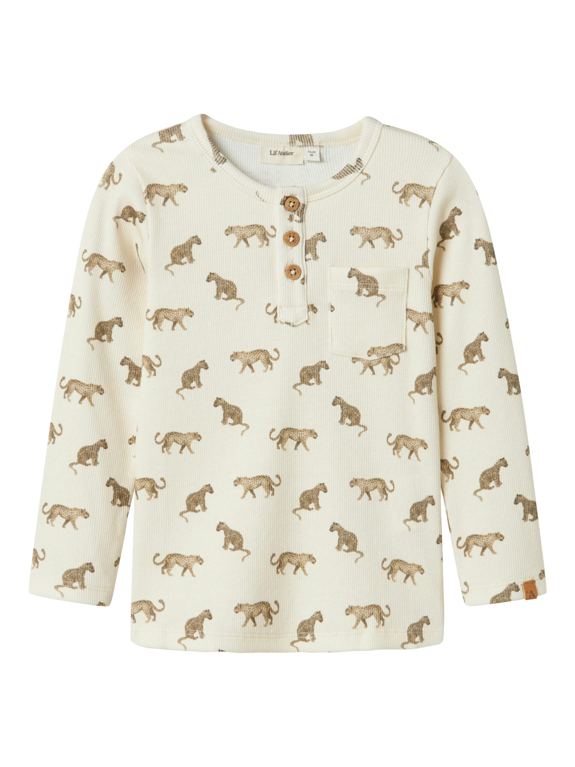 Lil Atelier Lavo Eno Top Turtledove 92 Cm
