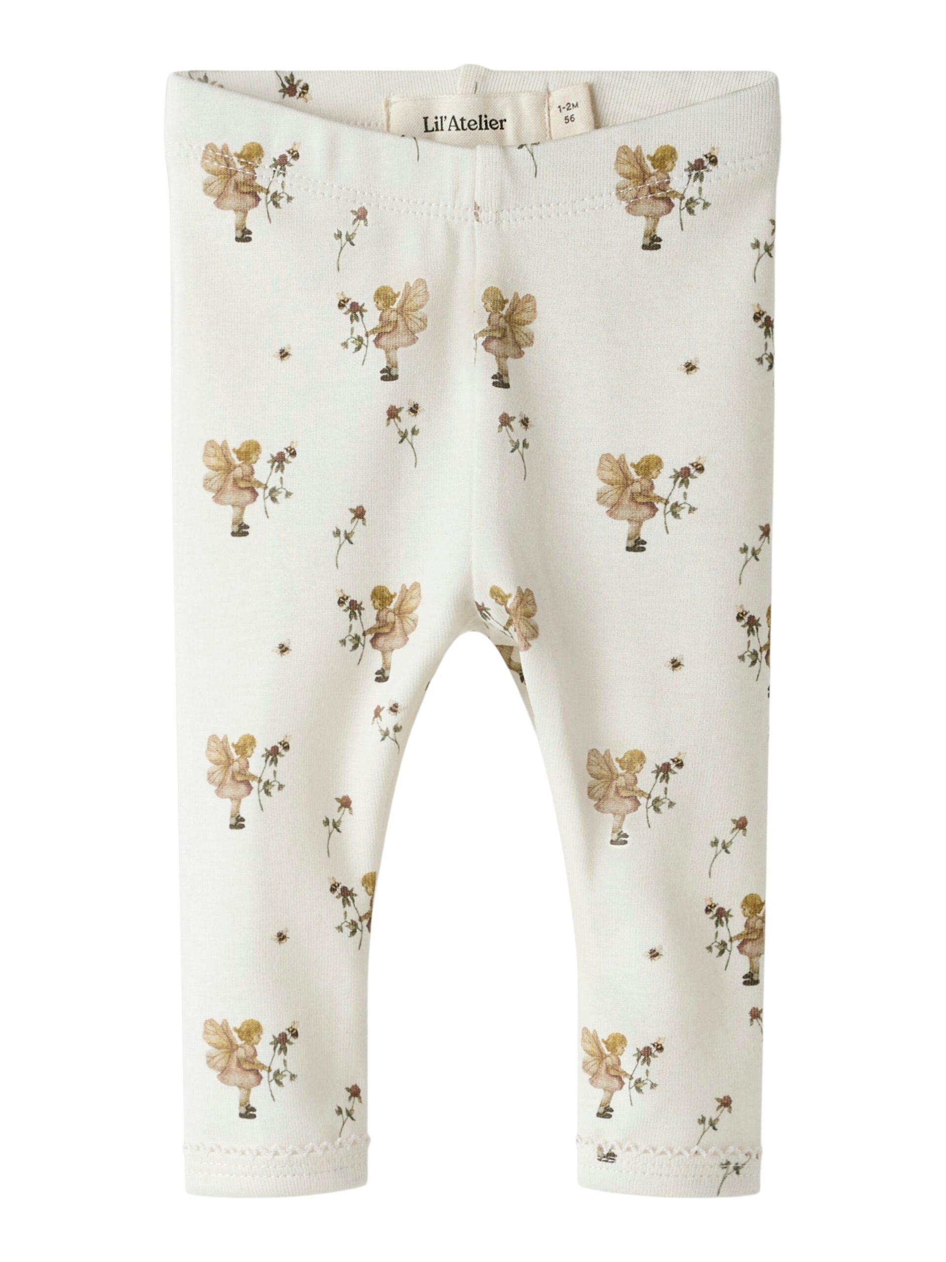 Lil Atelier Layo Sin Leggings Coconut Milk 56 Cm